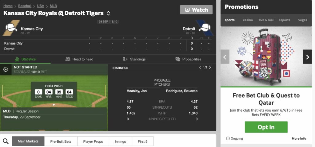 Best Baseball Sites Betway Baseball