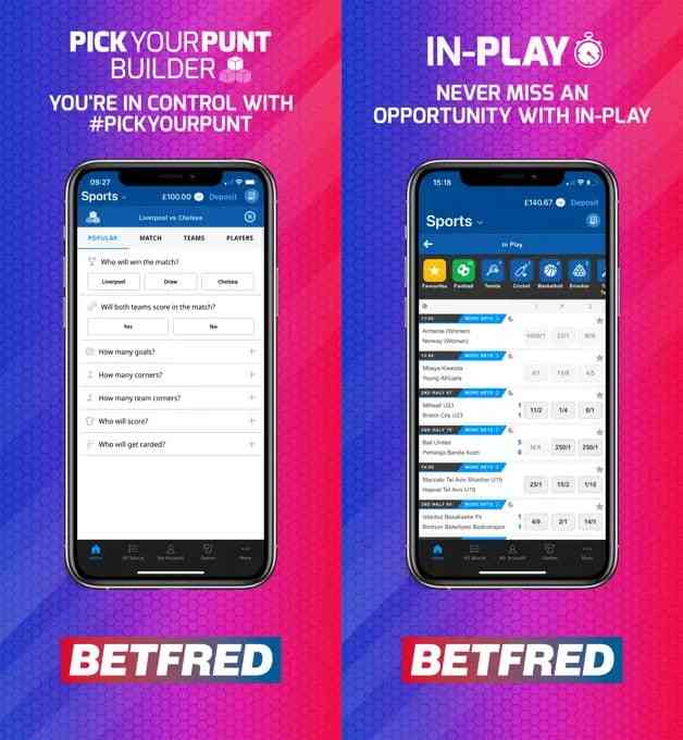 Betfred football betting app