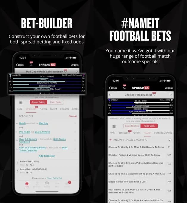 Spreadex football betting app