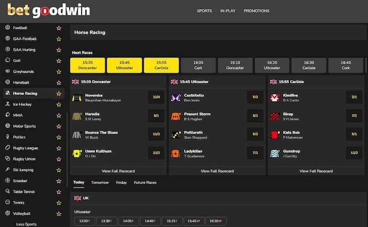 BetGoodwin esports betting