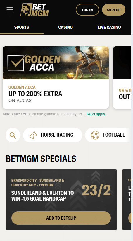 Head Over to BetMGM