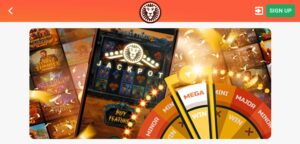 LeoVegas jackpot wheel