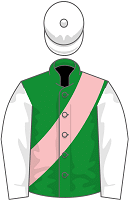 Juddmonte silks white cap